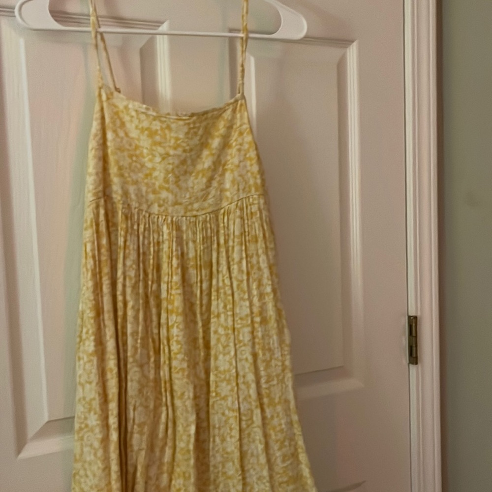 yellow American Eagle sundress